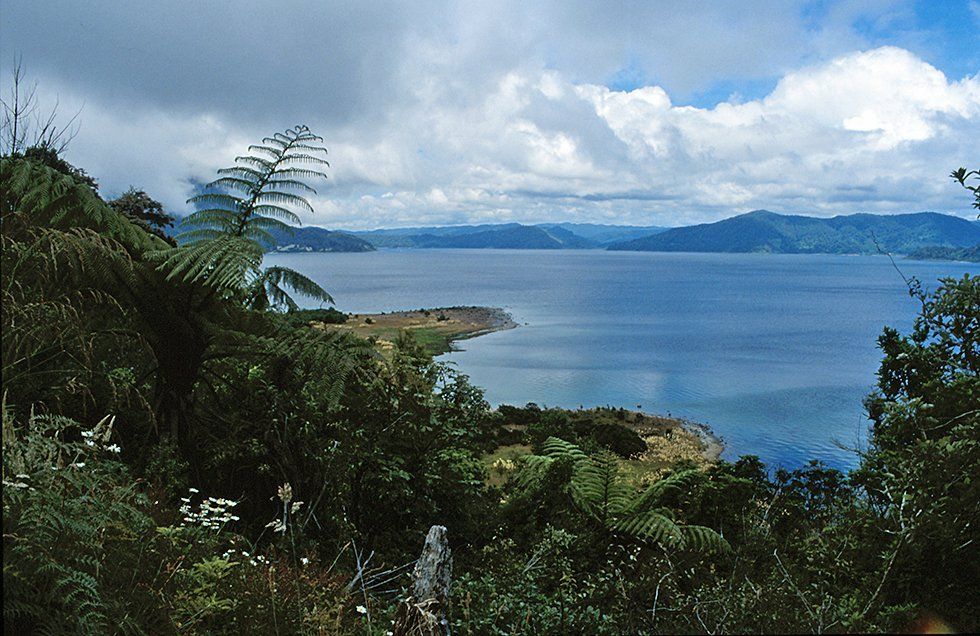 Urewera Nationalpark, Lake Waikaremoana Urewera Nationalpark, Lake Waikaremoana
