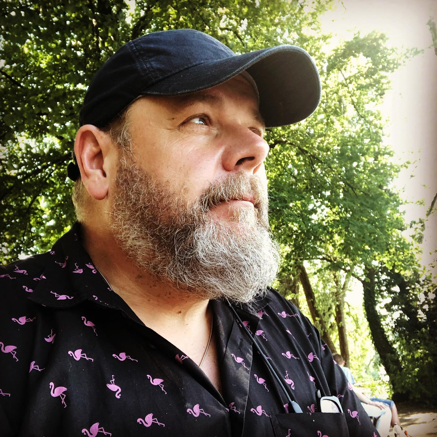 Stefan Sevenich, Pause an der Außenalster, Hamburg