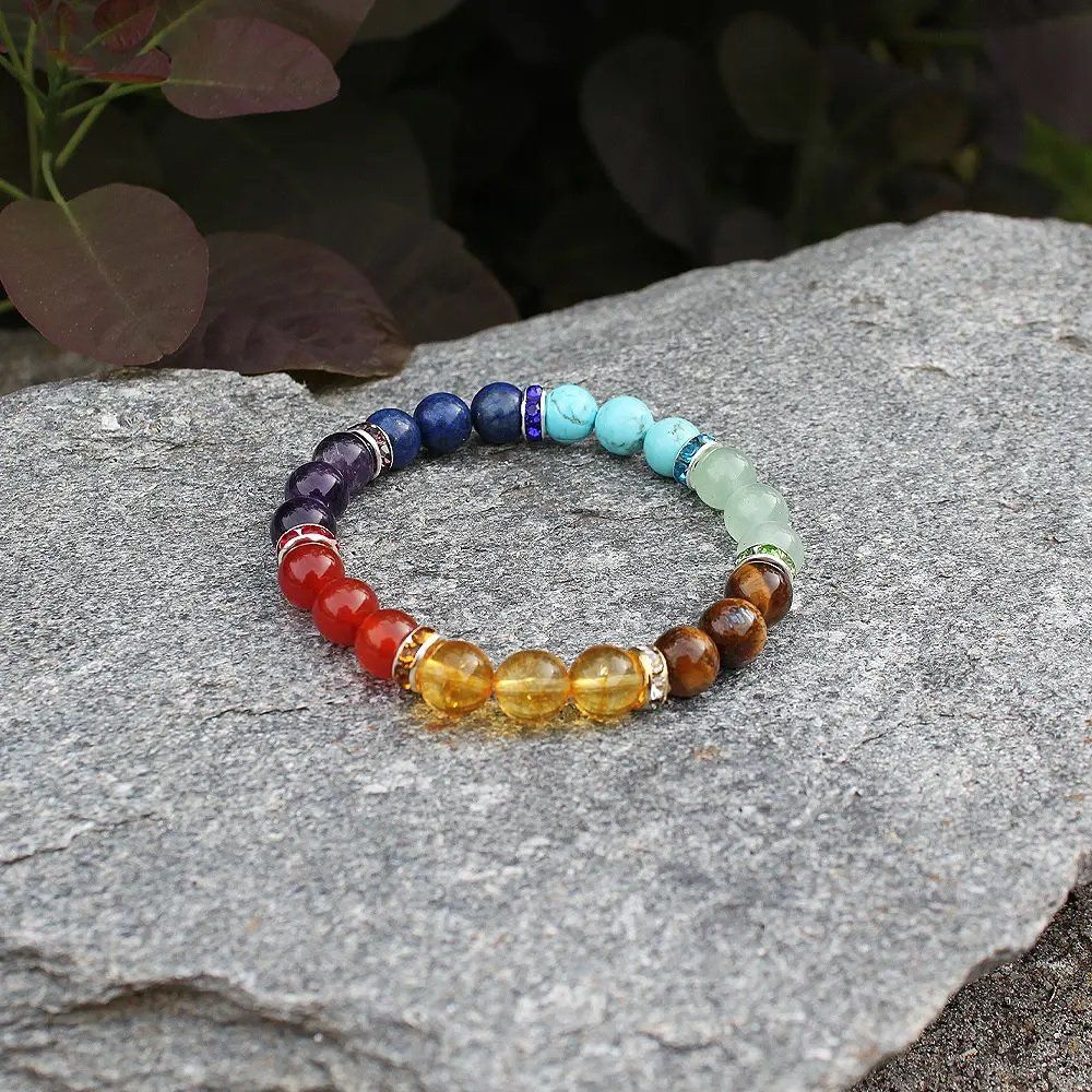 VOTRE bracelet artisanal 7 CHAKRAS