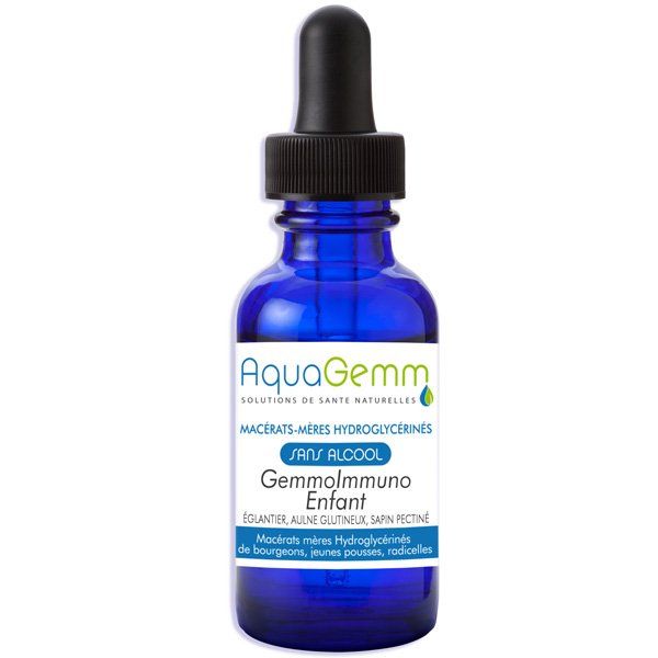 GEMMO IMMUNO ENFANT AQUAGEMM - Aulne glutineux - Eglantier - Sapin pectiné