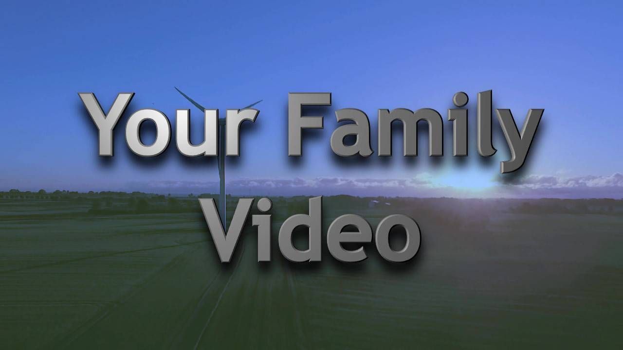 Navigate to custom digital opening video titles and themes catalogue.