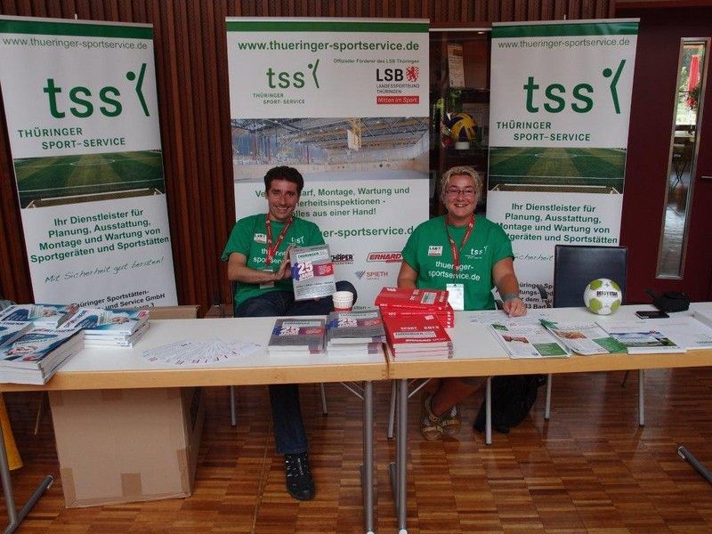 Unser Team auf dem Thüringer Sportkongress