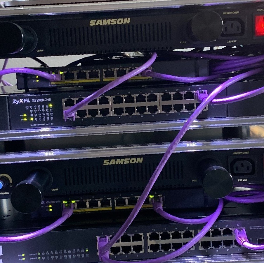 Netzwerktechnik in der Veranstaltungstechnik Veranstaltungstechnik Netzwerk