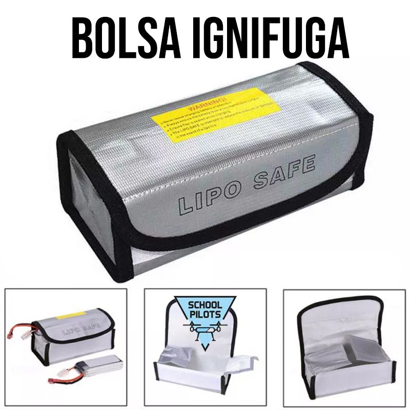 comprar bolsa ignífuga para baterías de dron