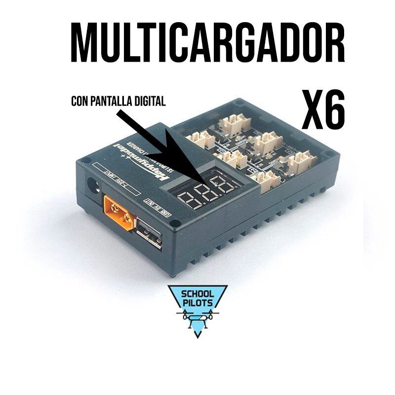 comprar multicargador de baterías digital