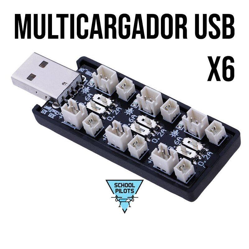 comprar multicargador de baterías USB