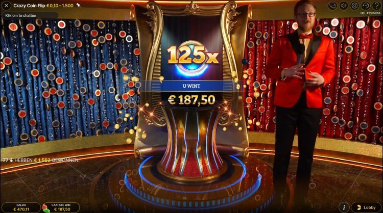 Crazy Coin Flip Live online