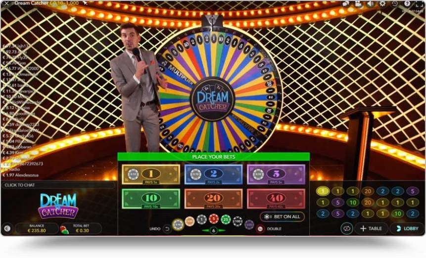 gioco di casinò live Dream Catcher gioco di casinò live Dream Catcher