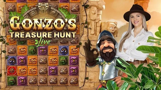 Lerne, wie und wo du Gonzo's Treasure Hunt Live spielen kannst