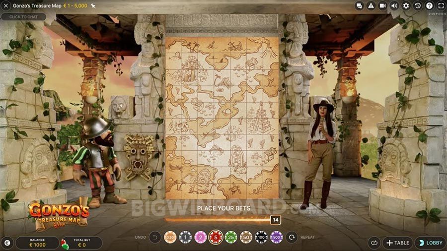 Gonzo's Treasure Map Live Come e dove giocare a Gonzo's Treasure Map live online