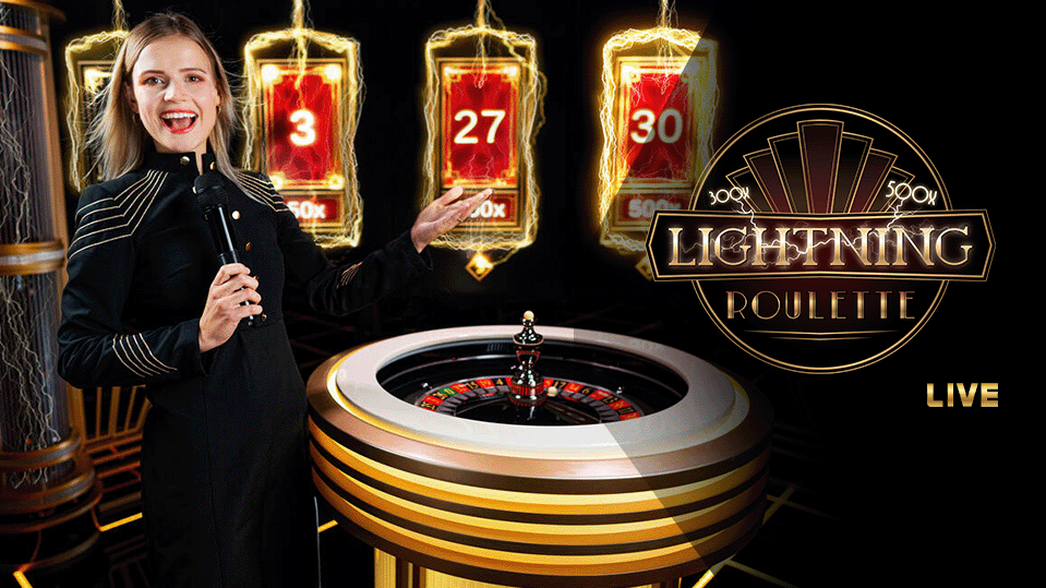 Lær hvordan og hvor du kan spille Lightning Roulette live online