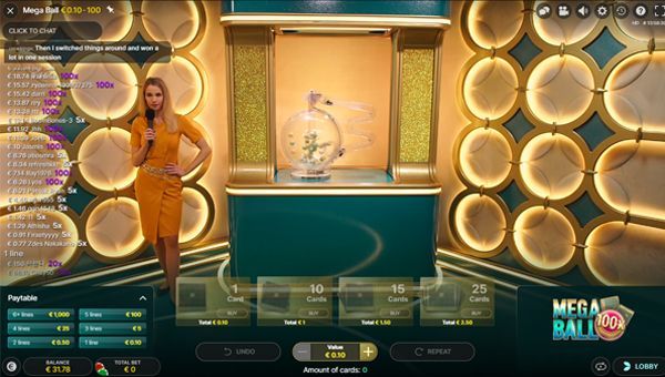 Lerne, wie und wo du Mega Ball Live spielen kannst