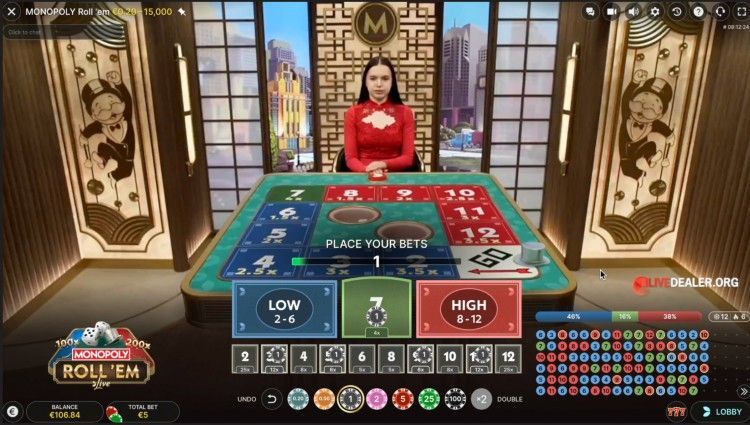 Monopoly Roll''em Live