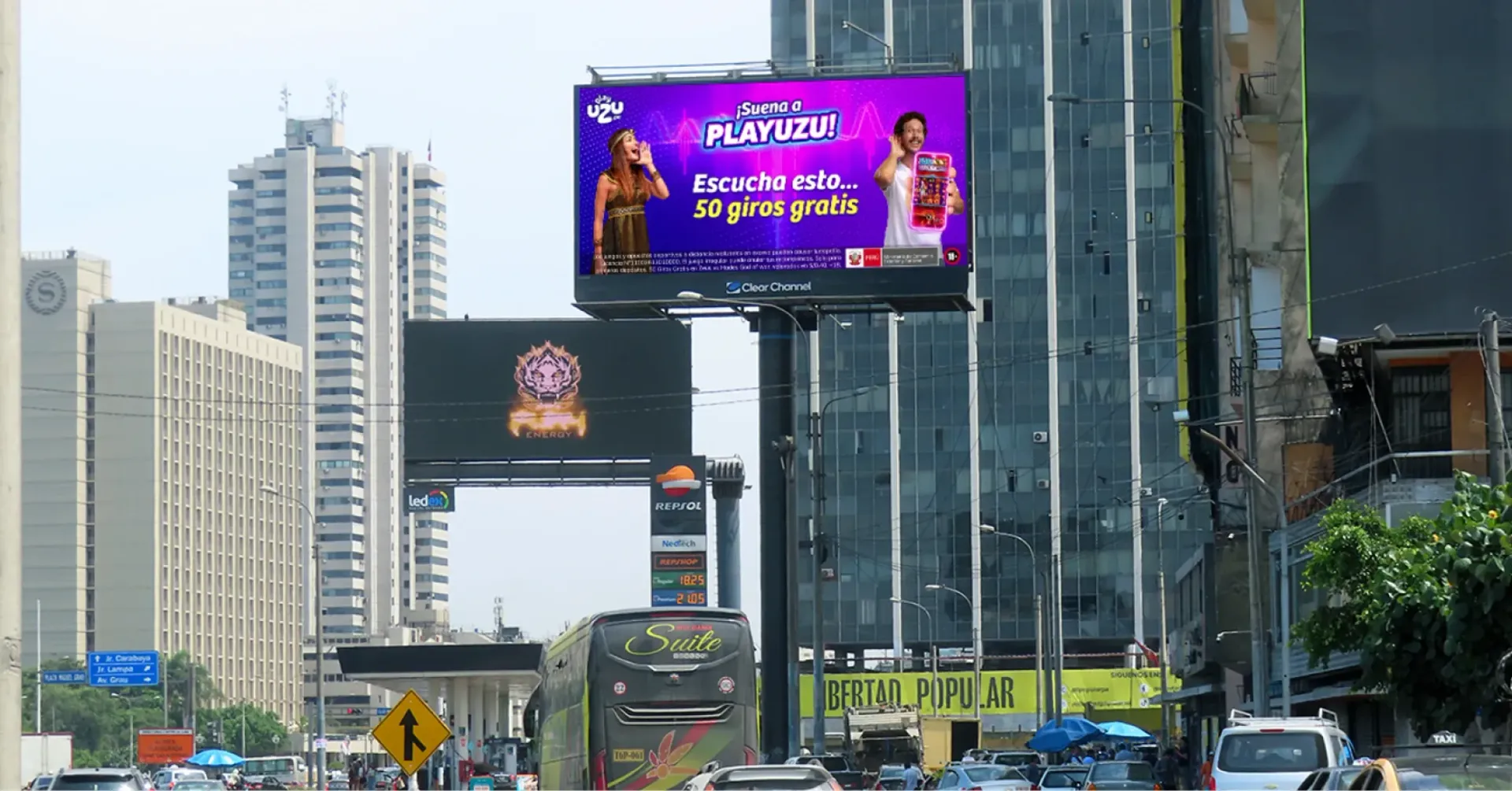 Online Casino PlayUZU has launched a nationwide TV and billboard campaign in Peru.