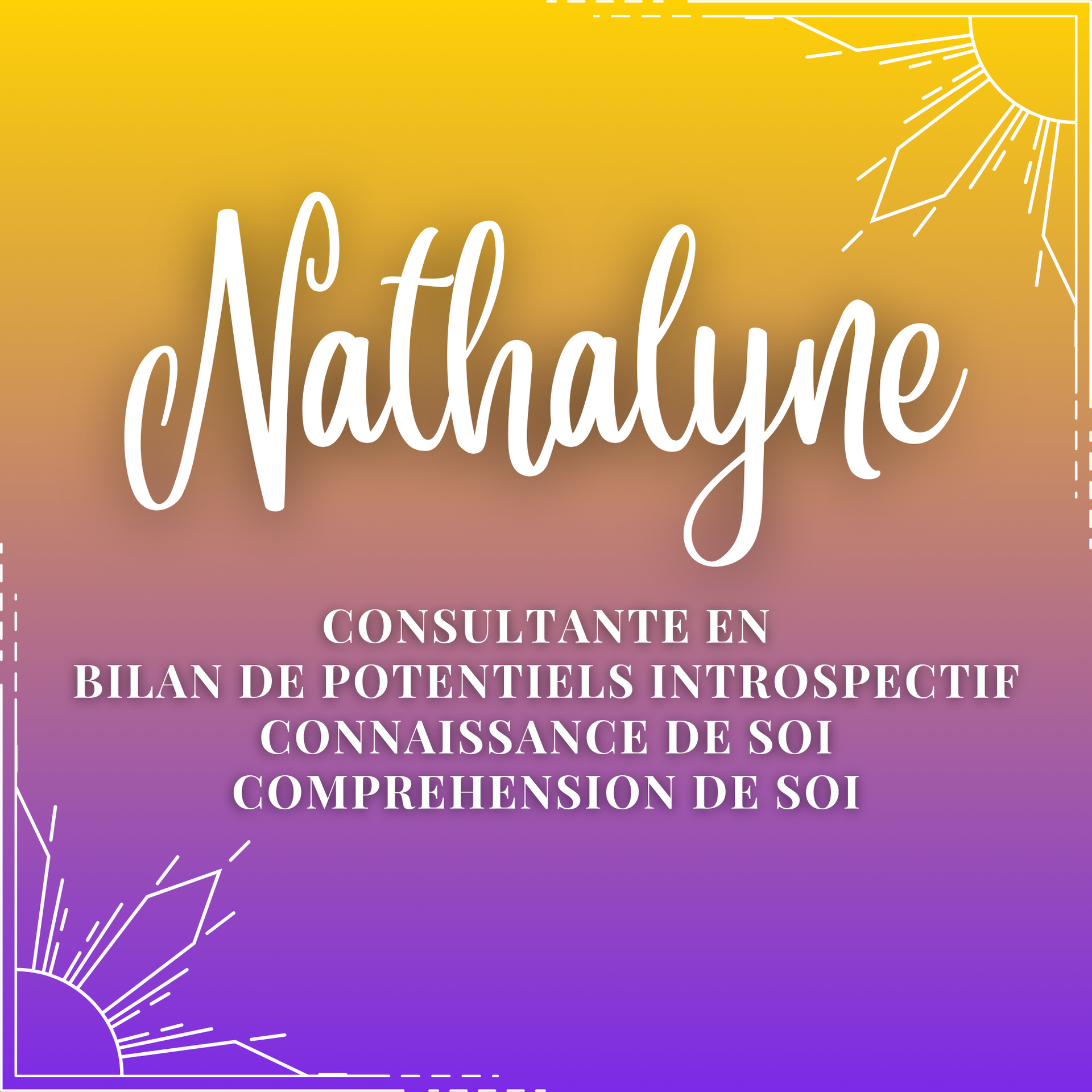 Nathalie COUTENAY ta consultante en Bilan de Potentiels Introspectif Nathalyne, connaissance de soi et compréhension de soi.