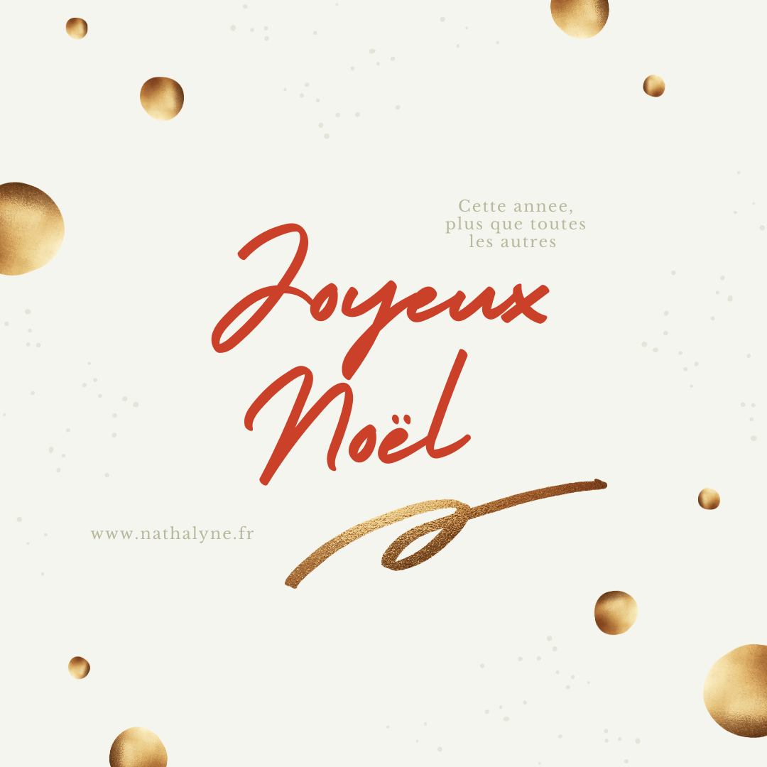 Joyeux Noël de la part de Nathalyne votre artisane bijoutière