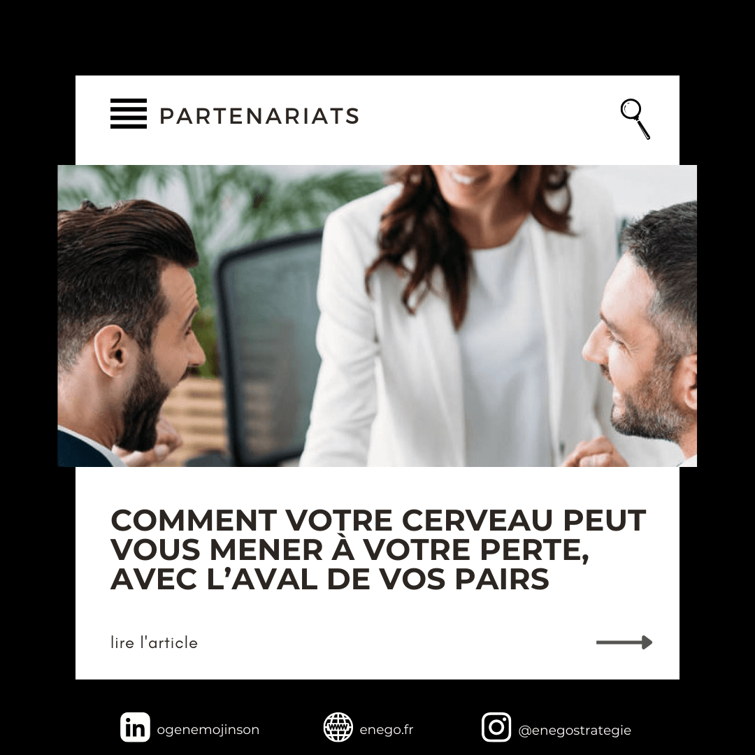 Comment votre cerveau peut vous mener à votre perte avec l'aval de vos pairs