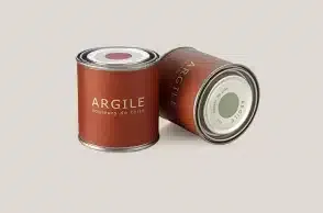 Pots testeurs peinture Argile disponibles au showroom près de Lille