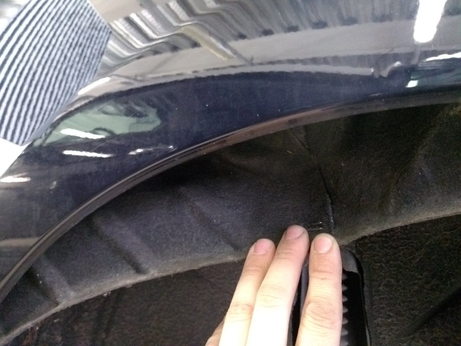 Arch liner removal