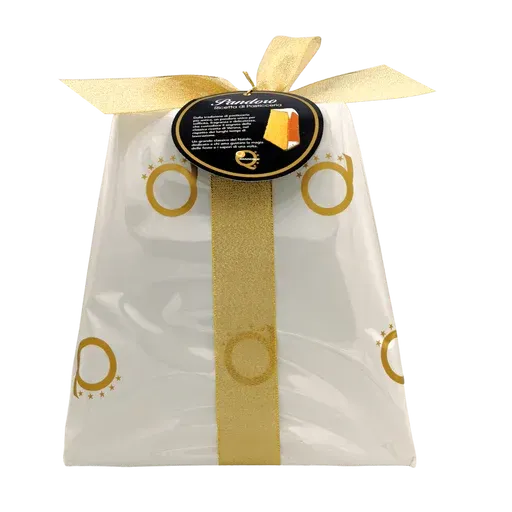 Pandoro italien brioche de Noël emballage cadeau doré traditionnel