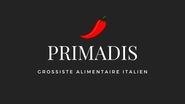 Logo Primadis grossiste alimentaire italien Avignon piment rouge