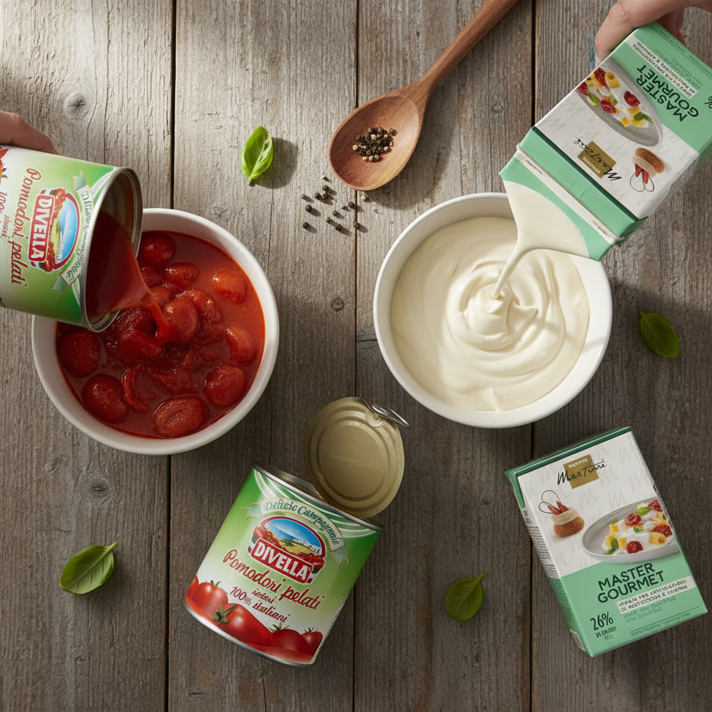 Sélection produits alimentaires italiens pour restaurants