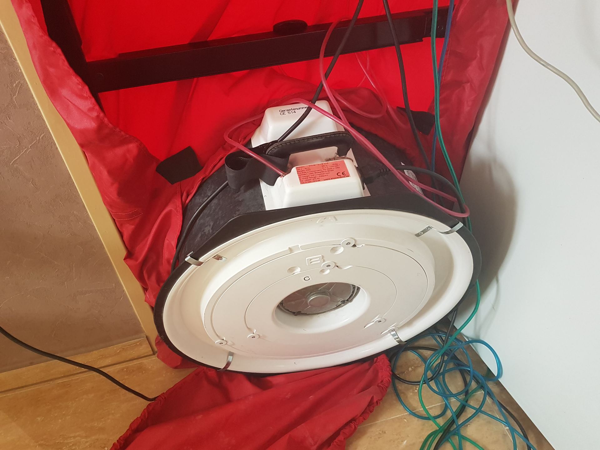 Blower Door Test Blower Door Test