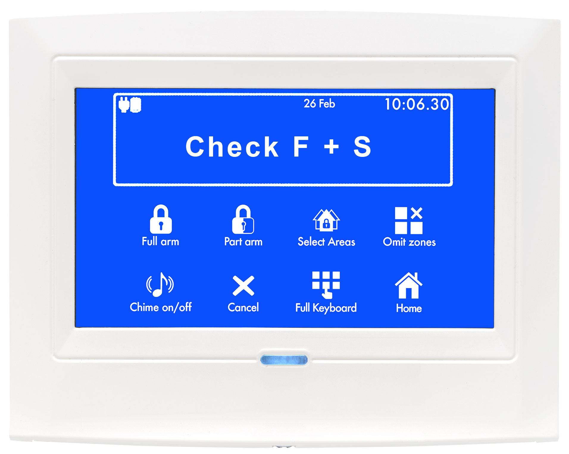 Burglar Alarm Keypad