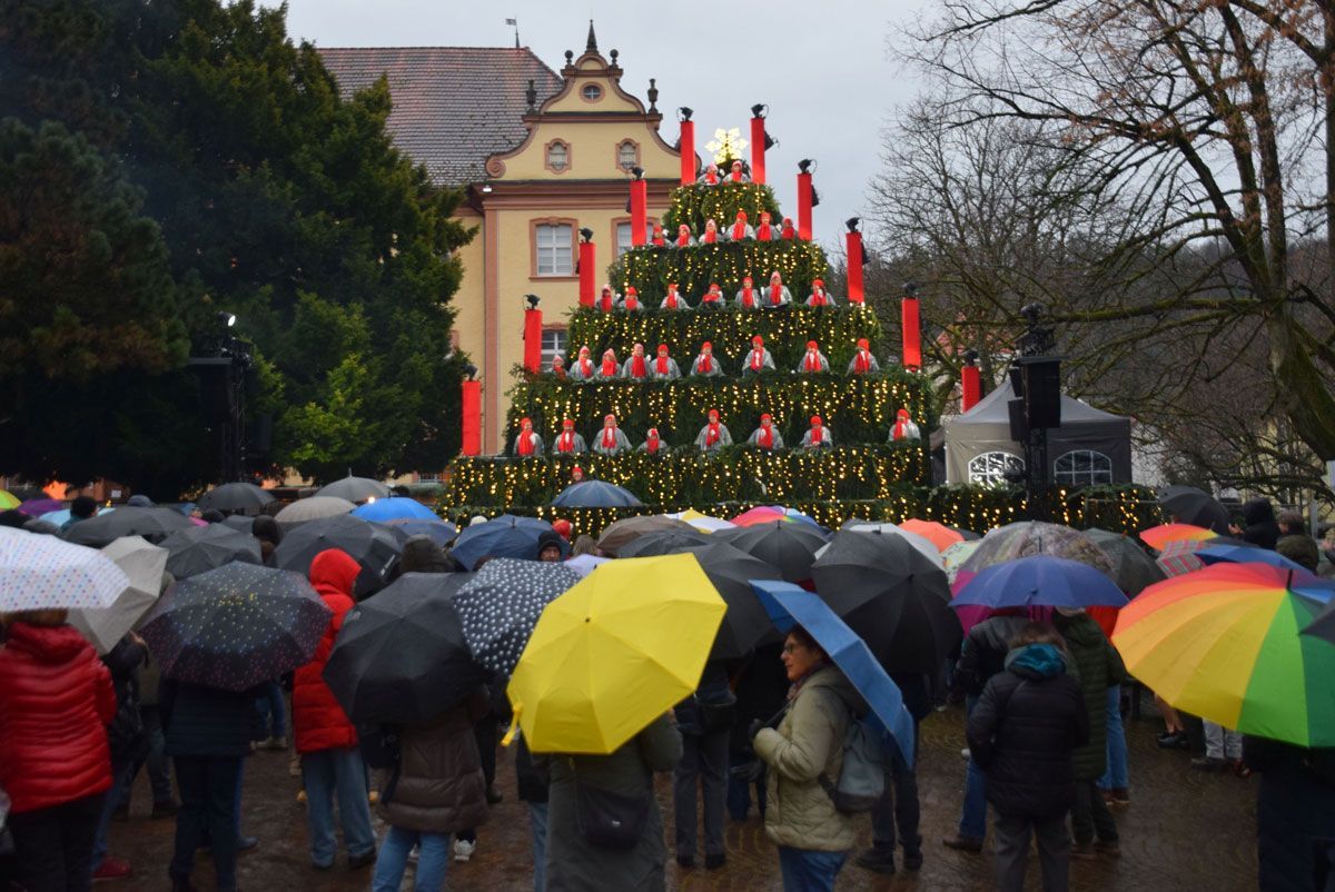 Arion Singers Waldkirch unter der Leitung von Carolin Klumpp trotzten den widrigen Bedingungen Arion Singers Waldkirch unter der Leitung von Carolin Klumpp trotzten den widrigen Bedingungen