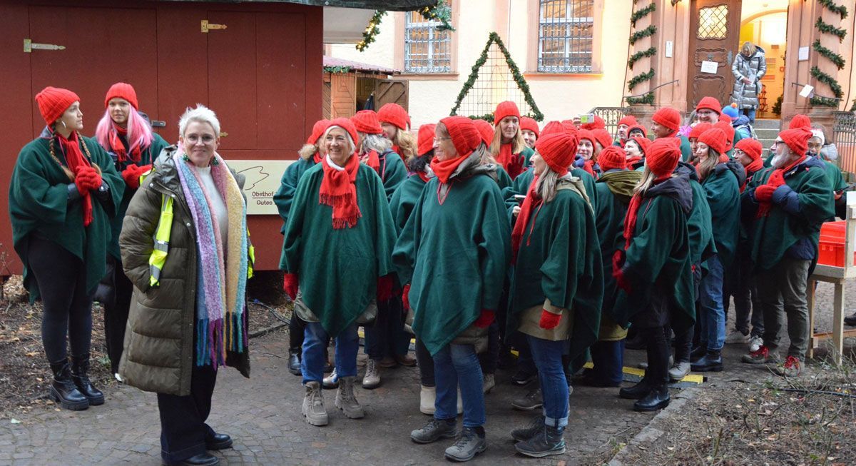 Vor dem ersten Auftritt: Singers‘ Night Soul- und Gospelchor Vor dem ersten Auftritt: Singers‘ Night Soul- und Gospelchor