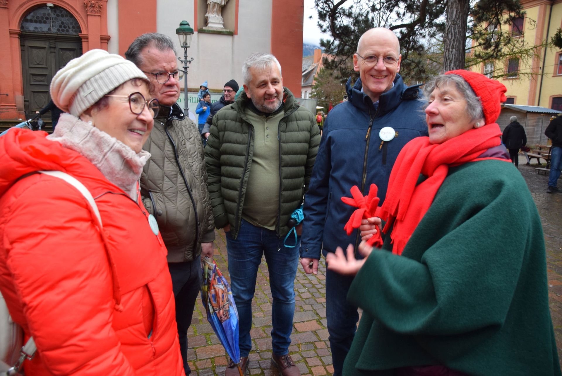 Austausch mit Schirmherrin Gerlinde Kretschmann Austausch mit Schirmherrin Gerlinde Kretschmann