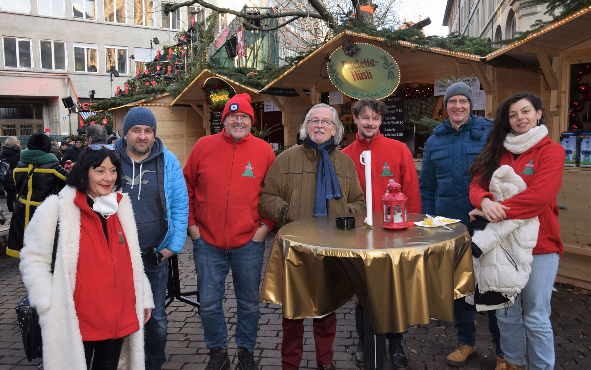 Kontaktaufnahme mit dem Orgateam in Zürich, 2021