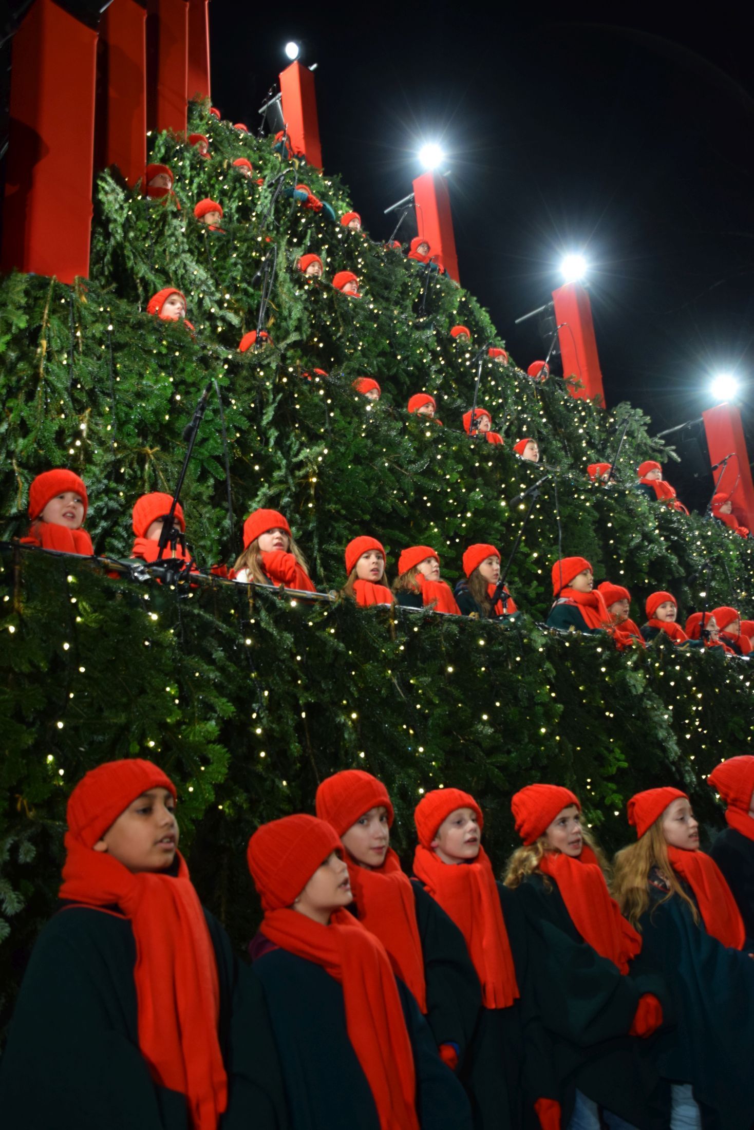 Chorauftritt der Schwarzenbergschule Chorauftritt der Schwarzenbergschule