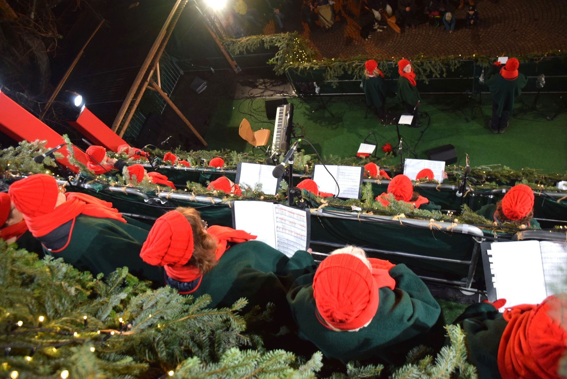 Ausblick Singender Weihnachtsbaum 2023 Ausblick Singender Weihnachtsbaum 2023