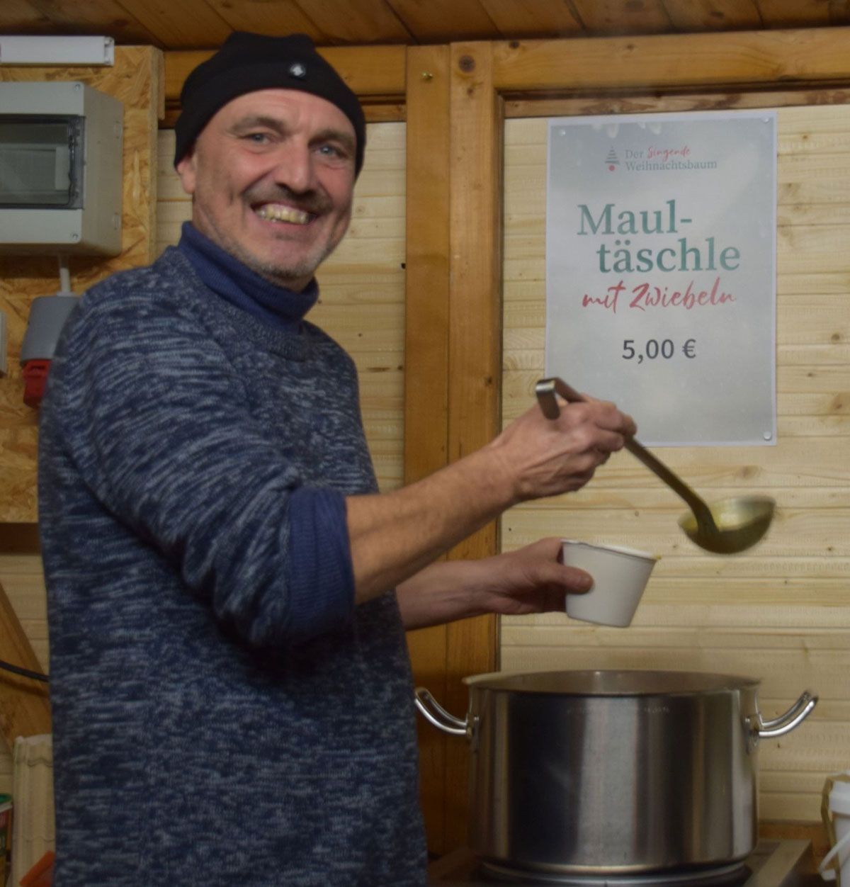 Suppe und Maultäschle Suppe und Maultäschle