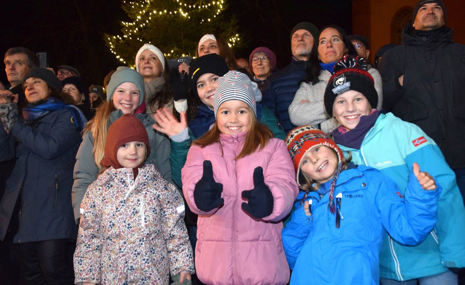 Begeisterte Besucher Begeisterte Besucher