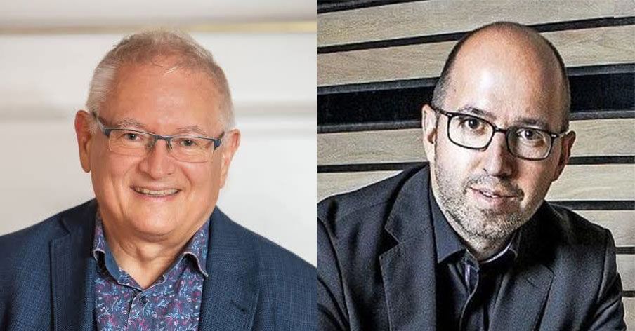 Prof. Meinrad Walter und Bezirkskantor Stephan Rahn Prof. Meinrad Walter und Bezirkskantor Stephan Rahn