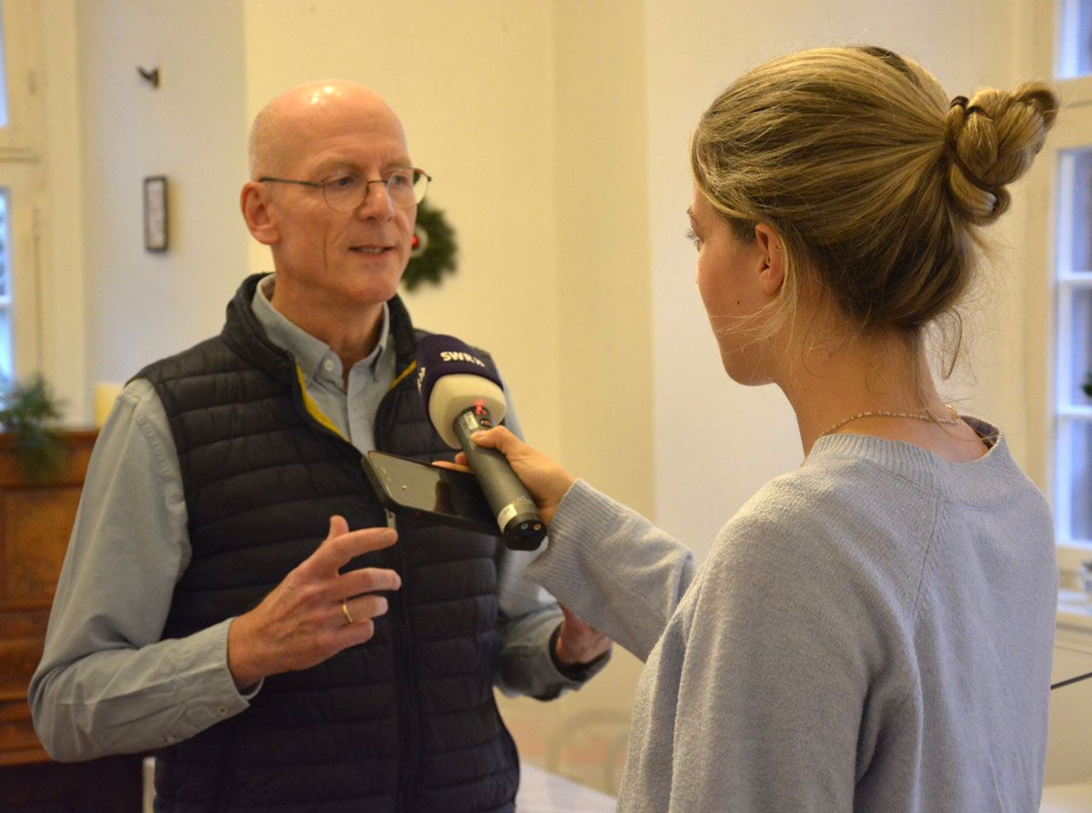 Radiointerview mit Rolf Störr, Vorsitz und Organisation Radiointerview mit Rolf Störr, Vorsitz und Organisation