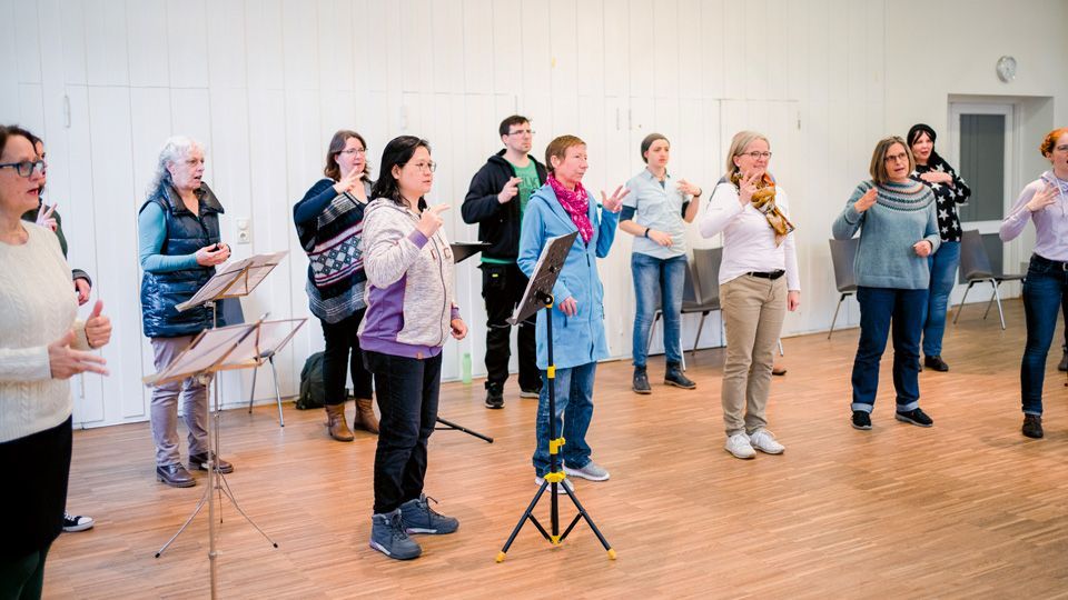 Singende Hände Singende Hände