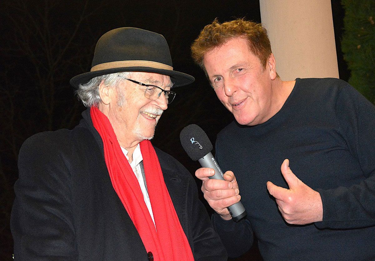 Alexander Tauscher von „Radioreise“ mit André Kofmehl Alexander Tauscher von „Radioreise“ mit André Kofmehl