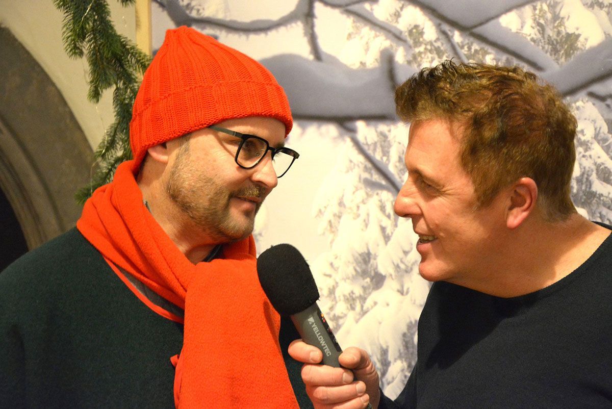Alexander Tauscher von „Radioreise“ mit OB Michael Schmieder Alexander Tauscher von „Radioreise“ mit OB Michael Schmieder
