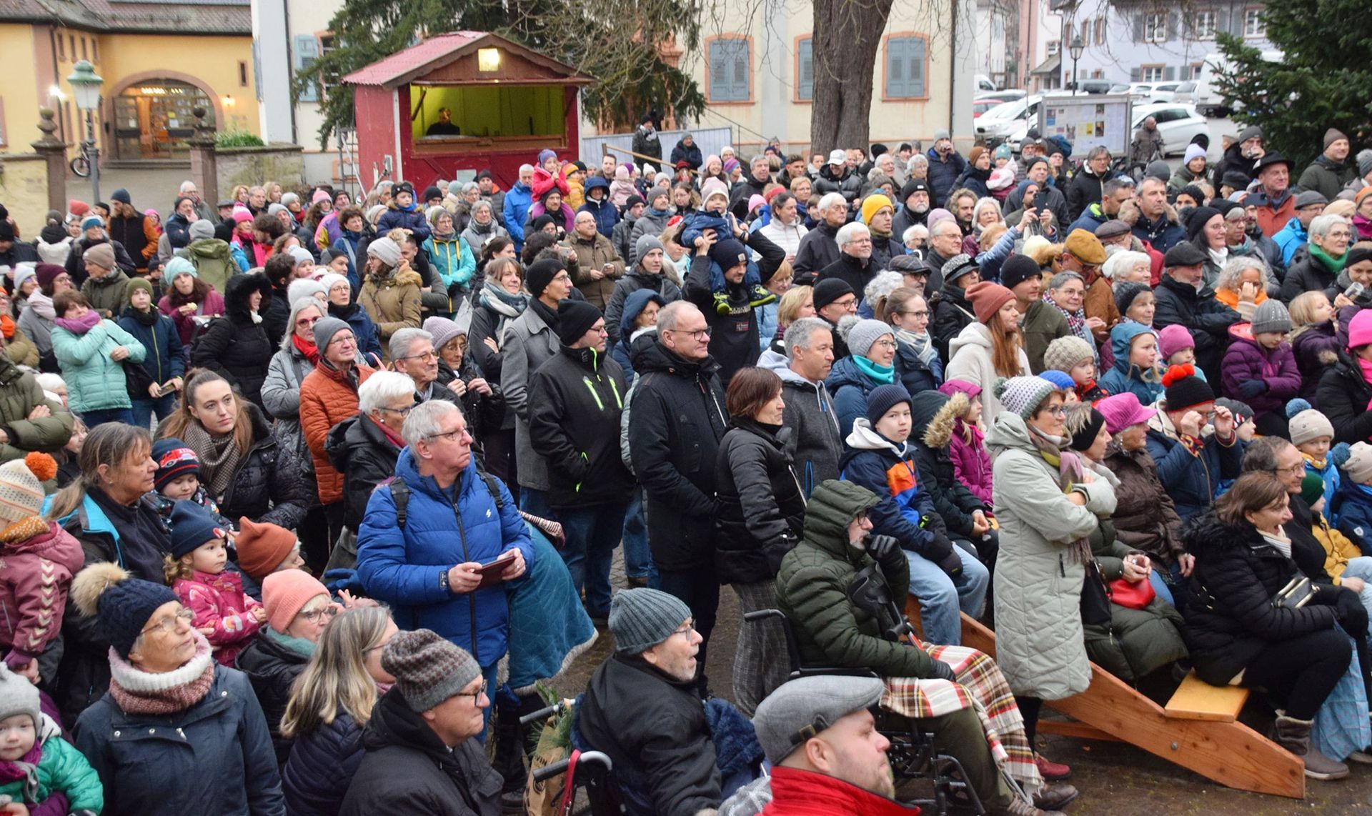 Zuschauermenge Zuschauermenge