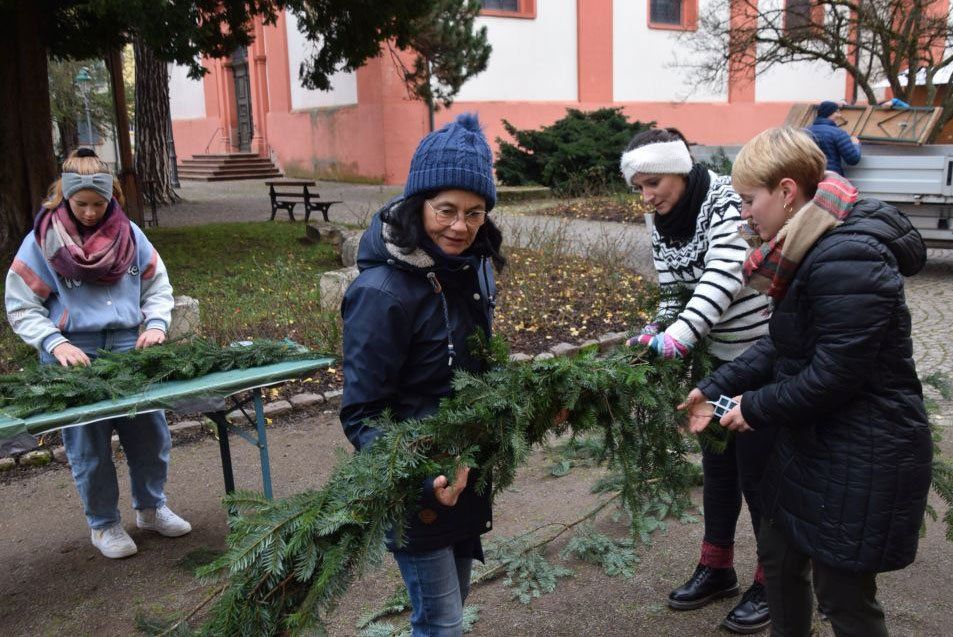 Vorbereitungen Hüttendeko Vorbereitungen Hüttendeko