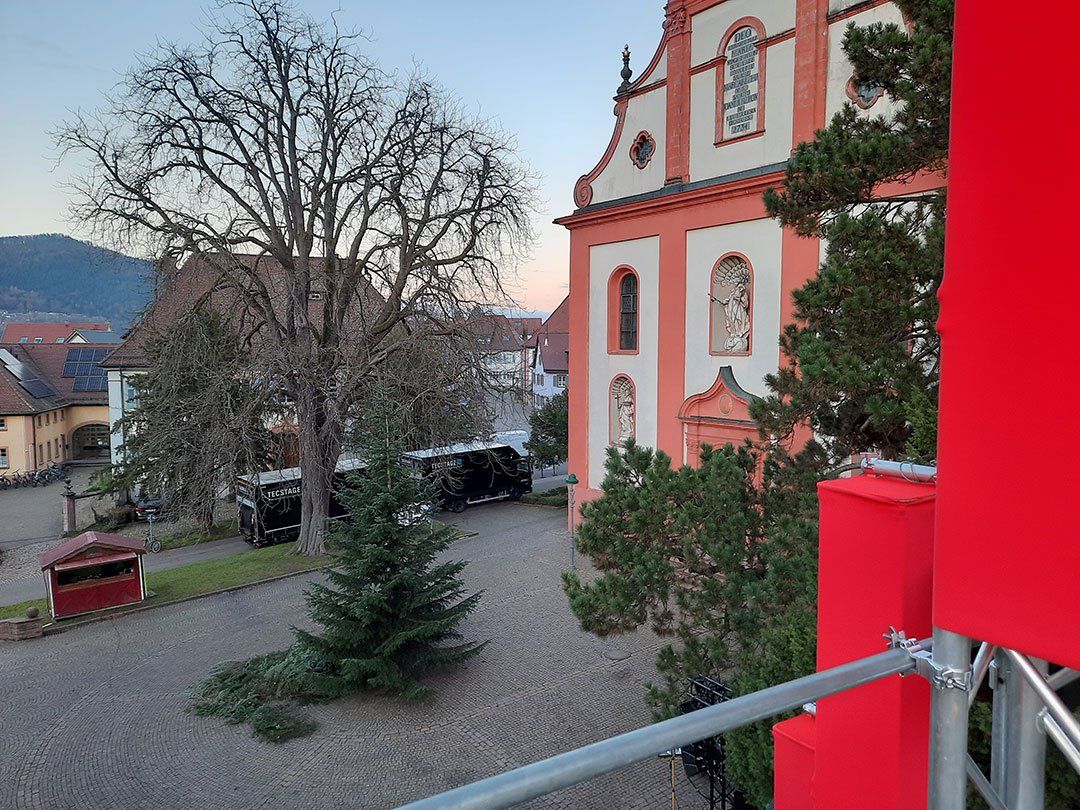 Ausblick vom Singenden Weihnachtsbaum Ausblick vom Singenden Weihnachtsbaum