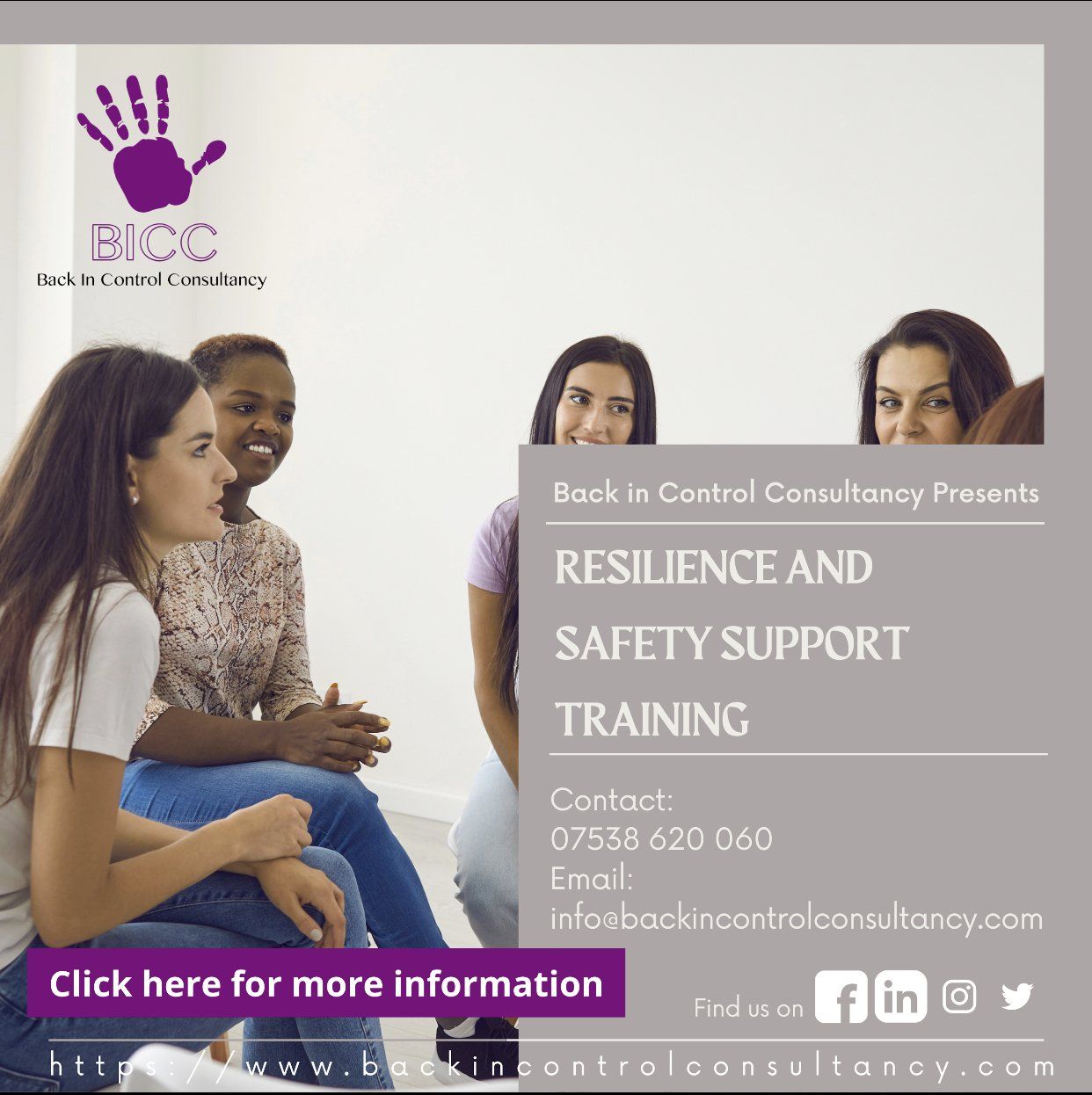 Domestic Abuse Training - Back in Control Consultancy