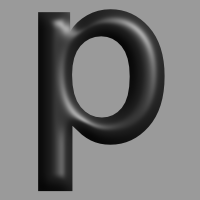 Image of a letter 'P'