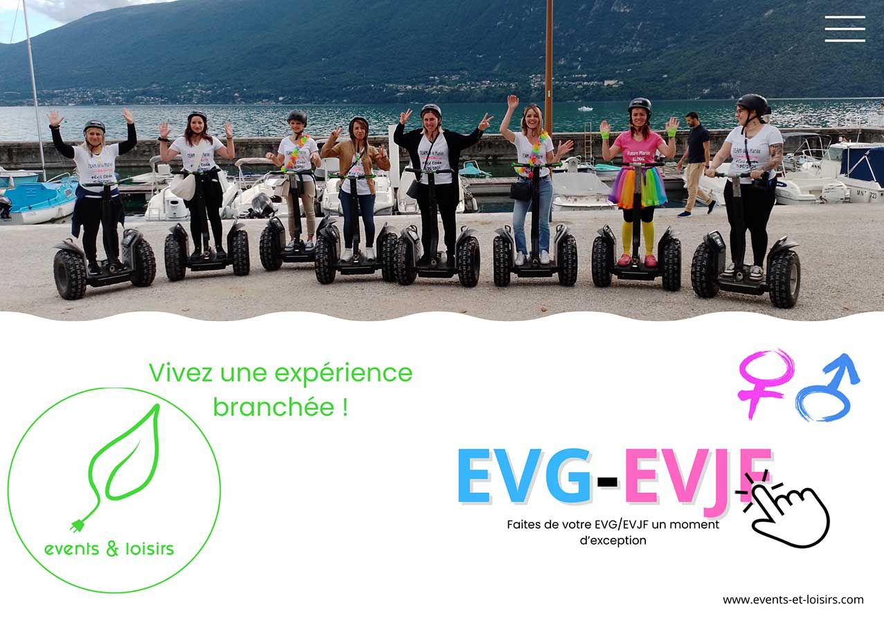 Catalogue EVG EVJF pour activité a aix les bains