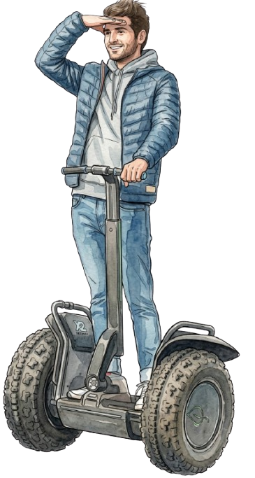 randonnée en savoie à Segway