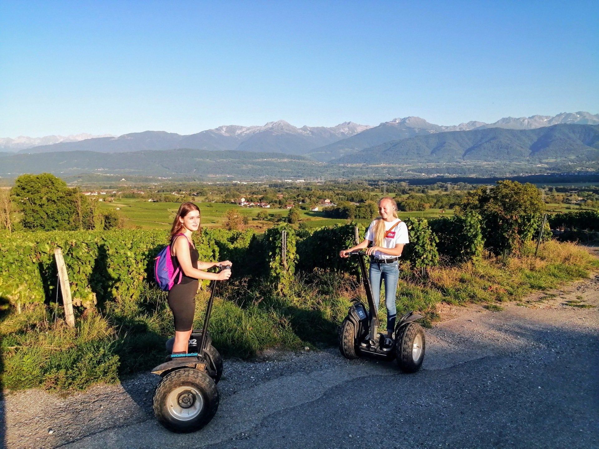 Sortie Segway Oenotourisme dans les vignobles de Savoie