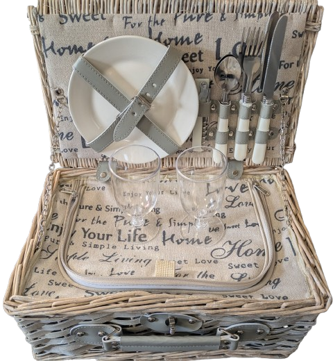 Panier Pic nic vintage Aix les Bains